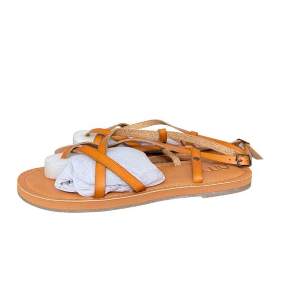 NWT! Nitti Women's Gladiator Fisherman Sandals in Light Brown - Size 9 - Picture 6 of 9